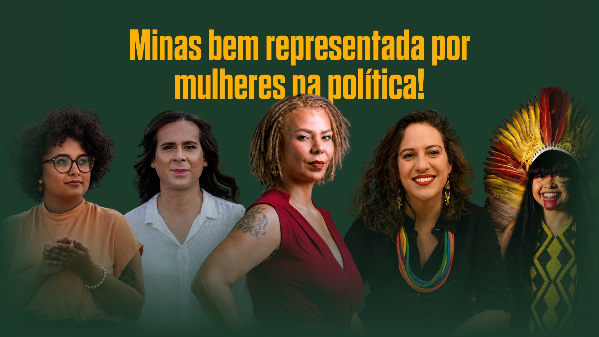 Minas bem representada por mulheres na política!